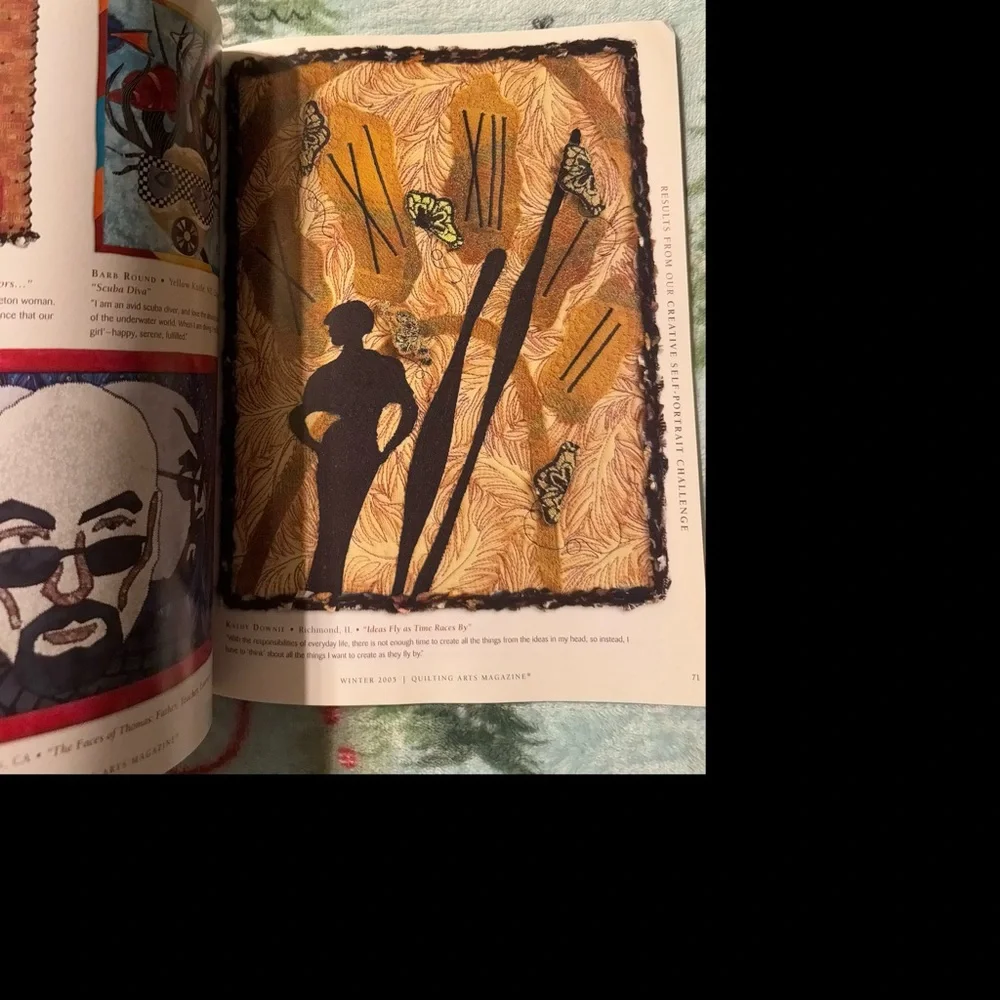 VTG Quilting Arts Magazine - Winter 2005 Edition Grannycore Trad Wife‎